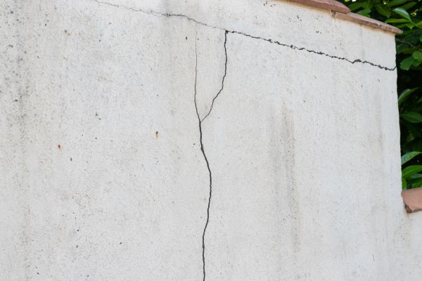 Foundation Crack Patching in Benton